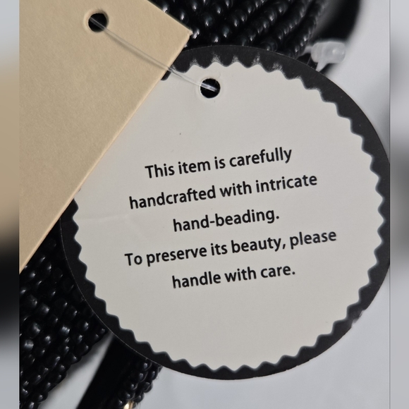 Studio 12 Anthropologie Valentine's Day Beaded Heart Purse - Picture 8 of 11